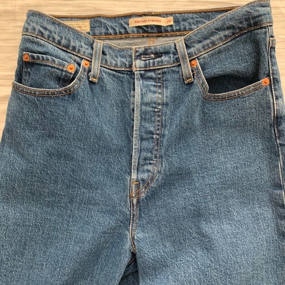 Levi’s RIBCAGE STRAIGHT ANKLE WOMEN'S JEANS - Picture 4 of 4